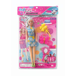 MUÑECA CON ACCESORIOS INFINITE MKU293279